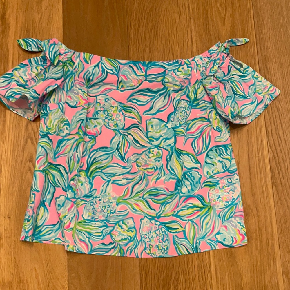 Lilly Pulitzer Tamara Top - Off The Scales